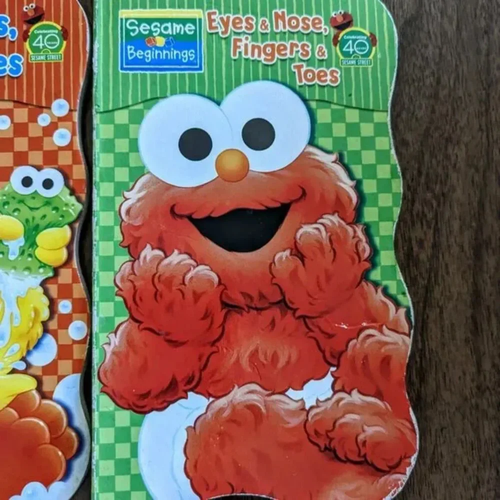 Sesame Street Bundle of 3 children's board books